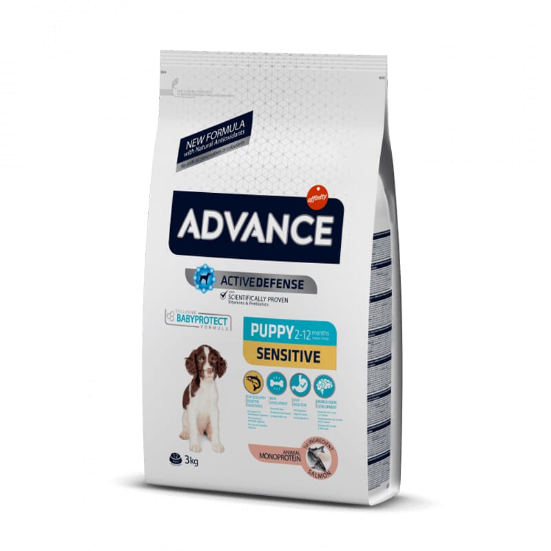 Advance Puppy Sensitive Salmon 800Gr Pienso Para Cachorros