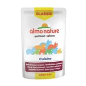 Adult Cat Classic Cuisine Filet De Thon et Langouste 55 g de Almo Nature