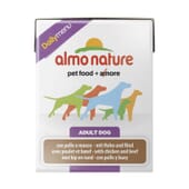 Adult Dog Daily Menu Thon et Saumon 375 g de Almo Nature