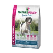 Nature Plus+ Getreidefrei Erwachsene Hunde Lachs 10 Kg von Eukanuba