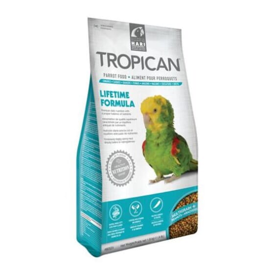 Alimento De Mantenimiento Para Loros 15 Kg de Tropican