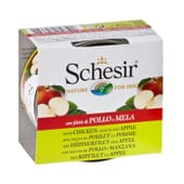 Comida Húmida Para Cães Frango Com Maçãs 1 Lata De 150g - Schesir | Nutritienda