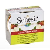 Comida Húmida Para Gatos Frango Com Maçã 1 Lata De 75g - Schesir | Nutritienda