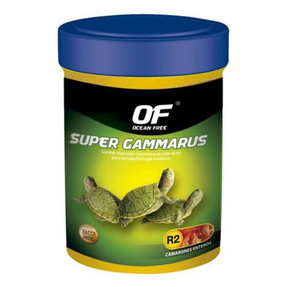 Alimento Tartarugas Super Gammarus 12g da Ocean Free