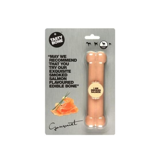 Gourmet Essbarer Knochen Geräucherter Lachs Kleine Rassen