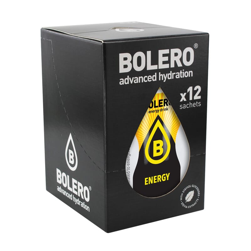 BOLERO ENERGY DRINK (CON STEVIA) 12 Sobres de 7g 