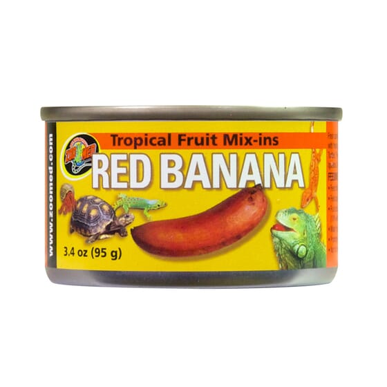 Tropical Fruit De Red Banana Mix-Ins 113g 113g de Zoo Med