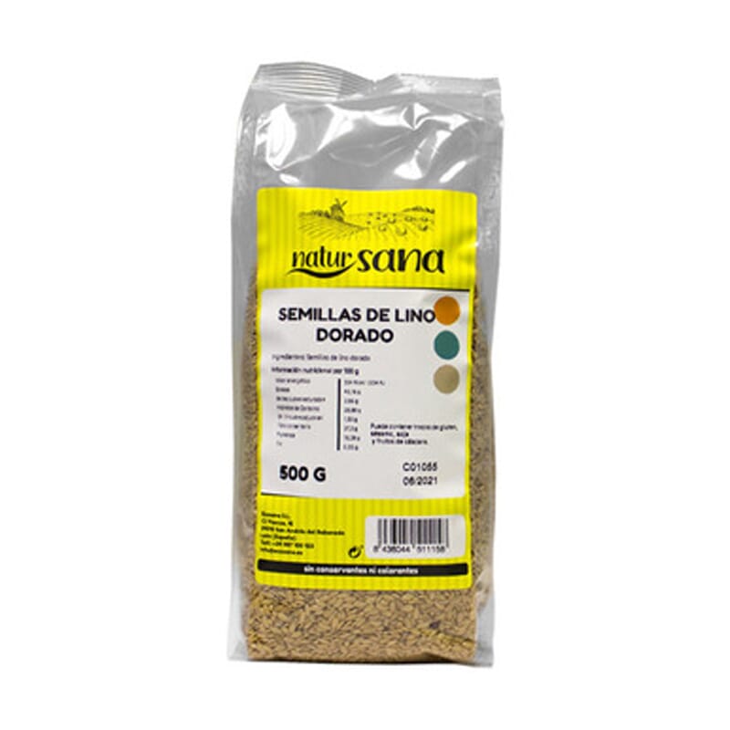 SEMILLAS DE LINO DORADO 500g