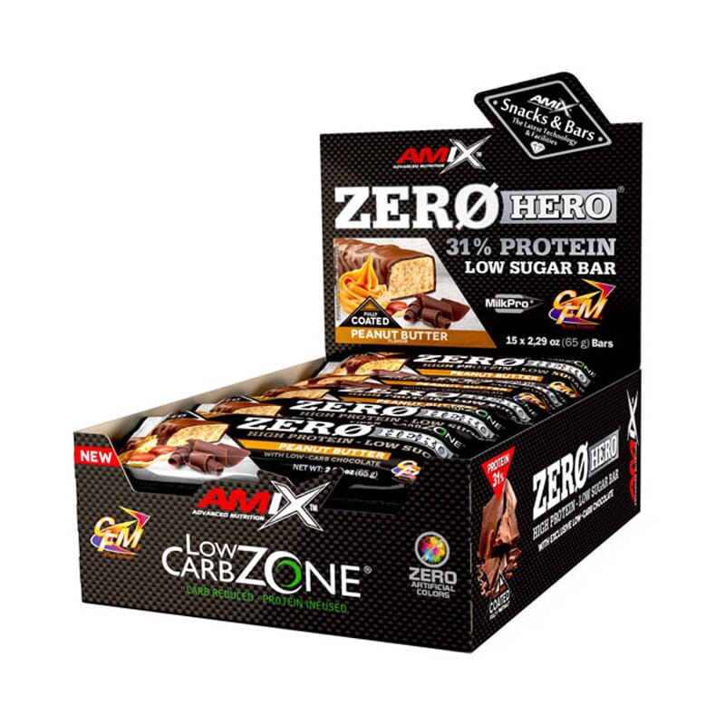 ZERO HERO 31% PROTEIN BAR 15 Barritas de 65g