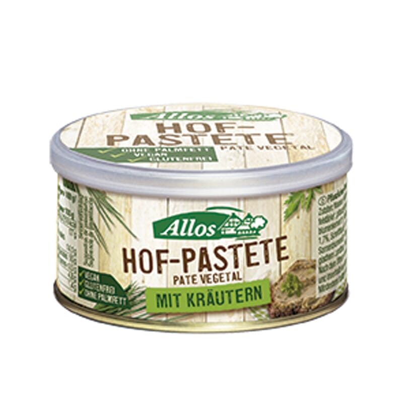 Paté Vegetal Finas Hierbas Bio 125g