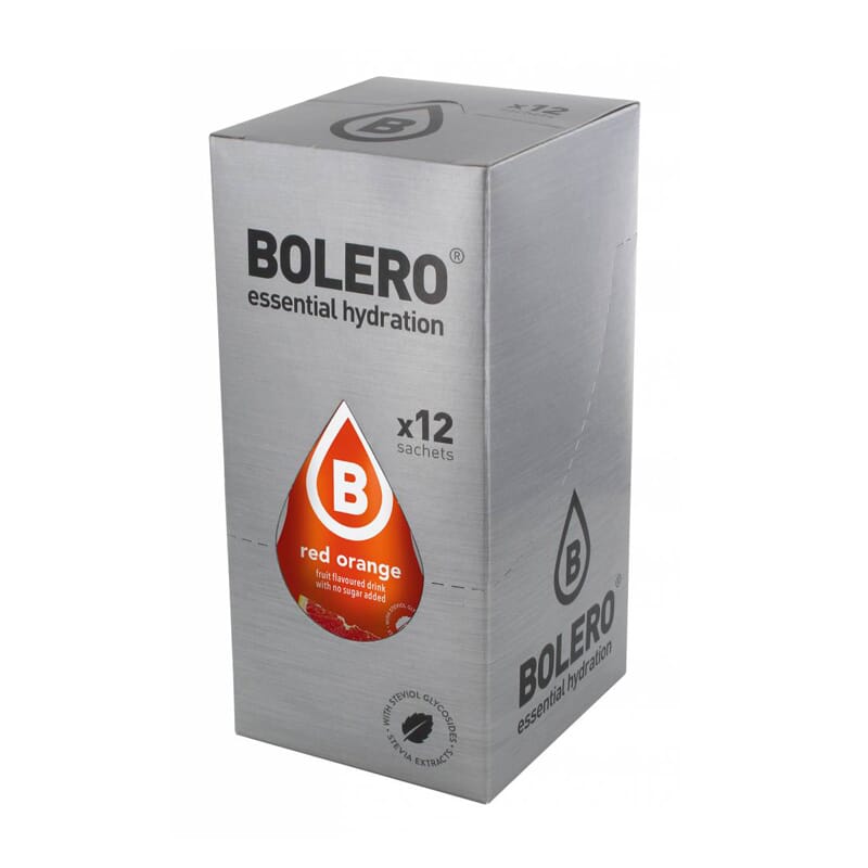 BOLERO NARANJA ROJA (CON STEVIA) 12 Sobres de 9g