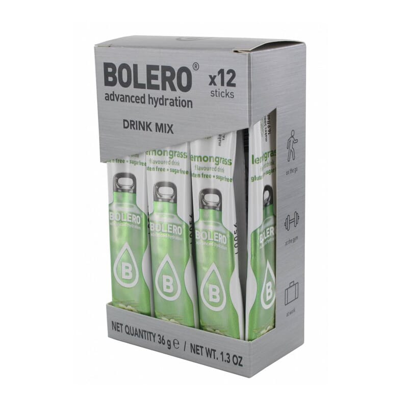 BOLERO LEMONGRASS (CON STEVIA) 12 Sticks de 3g