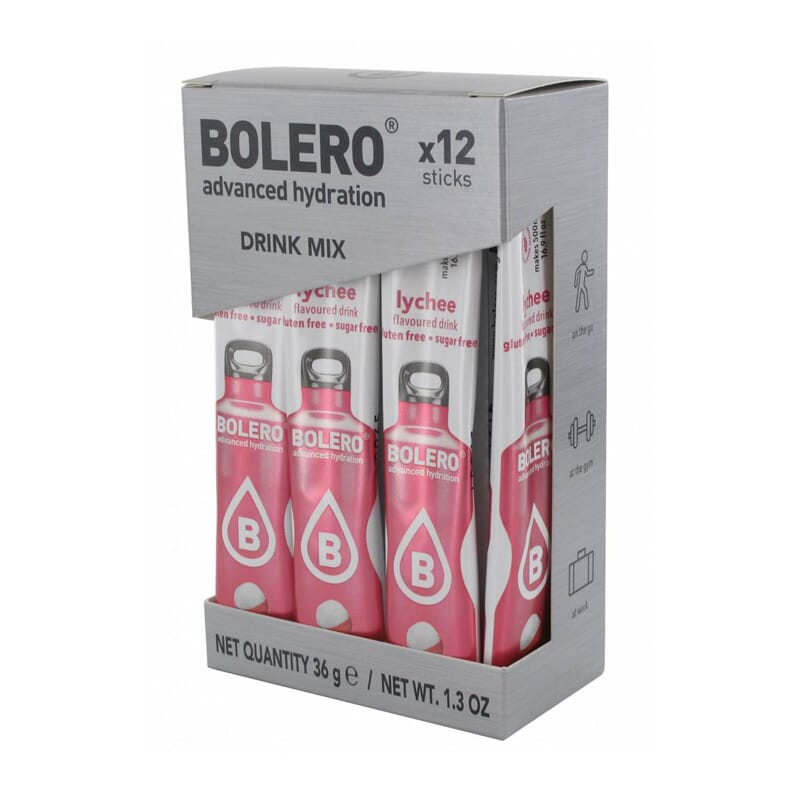 BOLERO LICHI (CON STEVIA) 12 Sticks de 3g