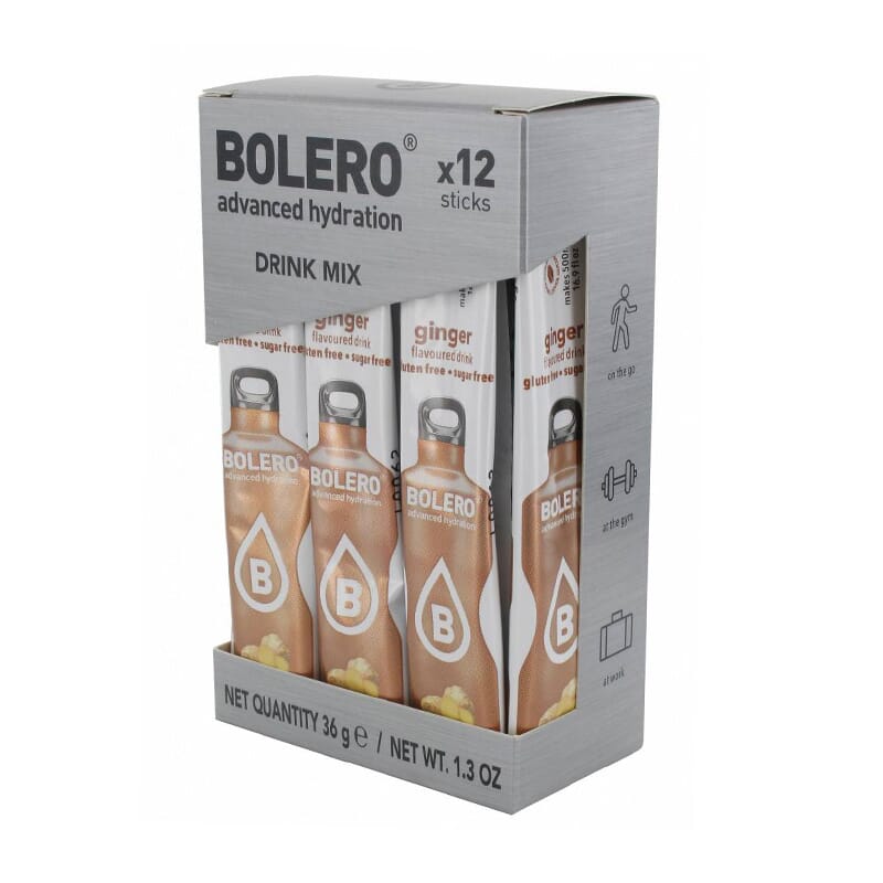 BOLERO JENGIBRE (CON STEVIA) 12 Sticks de 3g