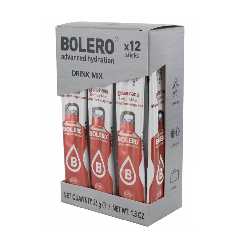 BOLERO GUARANÁ (CON STEVIA) 12 Sticks de 3g