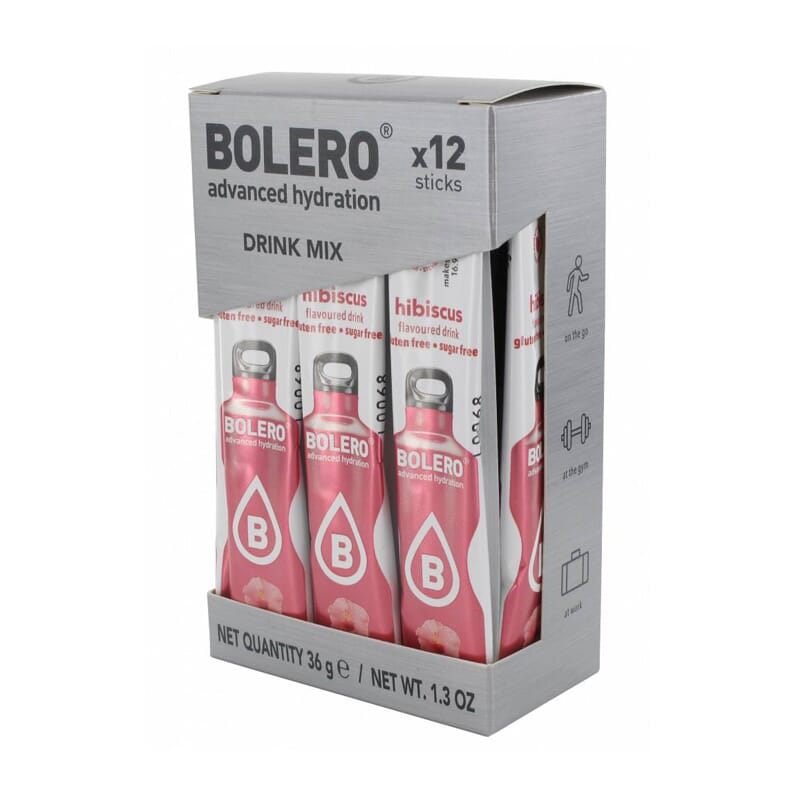 Acquista Bolero Fiori Di Ibisco (Con Stevia) 12 Stick Da 3g di Bolero -  Senza Zucchero