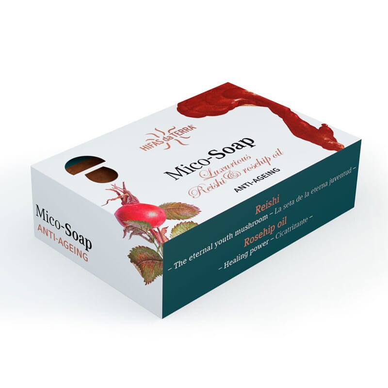 MICO-SOAP SABÃO REISHI E ÓLEO DE ROSA MOSQUETA 150g