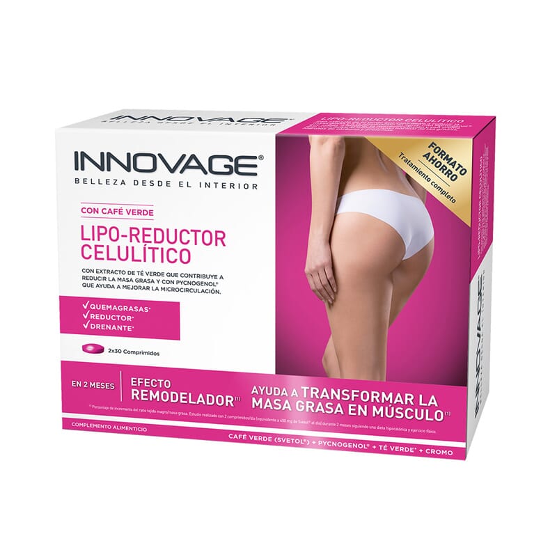 INNOVAGE LIPO-REDUTOR CELULÍTICO DUPLO 30 Tabs 2 Unds