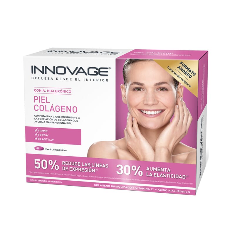 INNOVAGE PIEL COLÁGENO DUPLO 90 Tabs