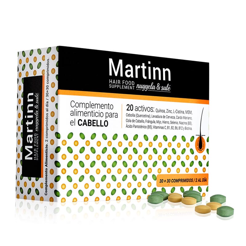 MARTINN PARA EL CABELLO 60 Tabs