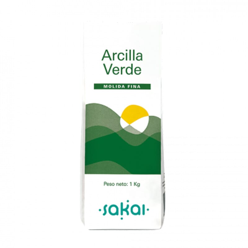 ARCILLA VERDE FINA 1000g