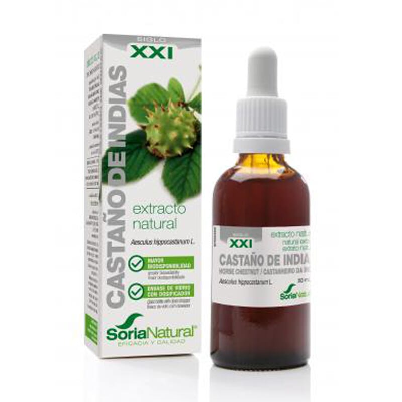 EXTRACTO NATURAL DE CASTAÑO DE INDIAS XXI 50ml