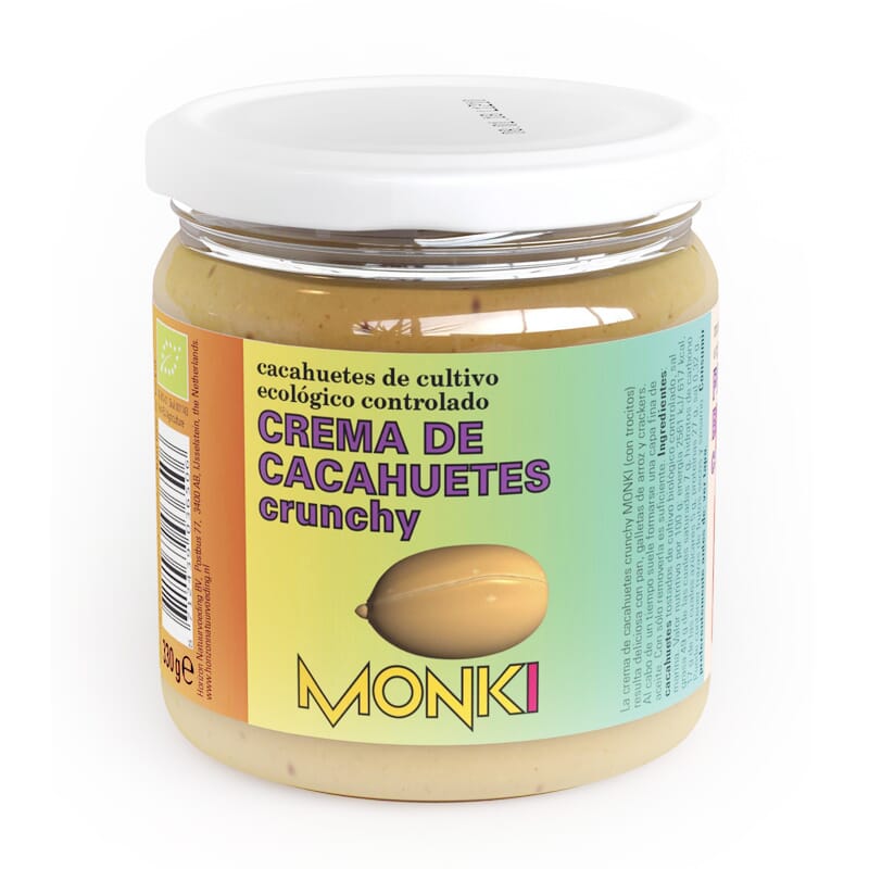 CREMA DE CACAHUETE CRUJIENTE ECO 330g