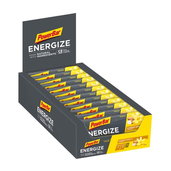 Energize Made With Natural Ingredients 25 x 55g di PowerBar