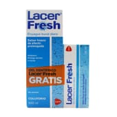 Lacer Fresh Mundspülung 500 ml + Zahnpasta Gratis von Lacer