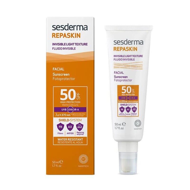 REPASKIN FOTOPROTETOR FLUIDO INVISÍVEL SPF50 50ml