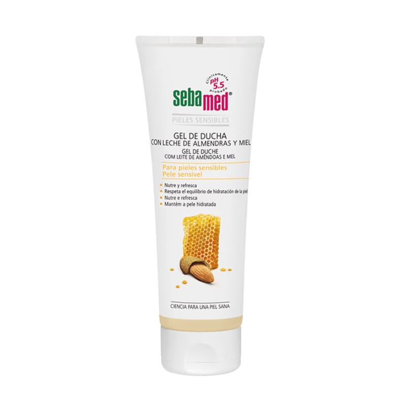 SEBAMED DOUCHEGEL MET AMANDELOIL EN HONING 250ml