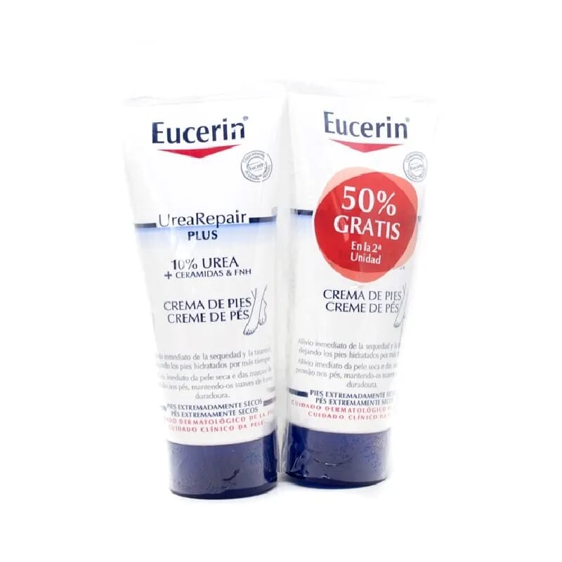 Eucerin Urea Repair Plus Fusscreme Für Trockene Haut 100 ml 2 St von Eucerin