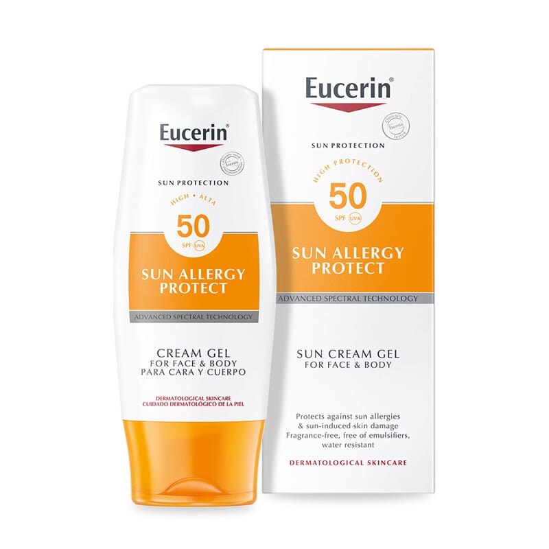 eucerin sun cream gel