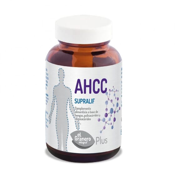 AHCC Supralif 500 mg 120 Caps da El Granero Integral