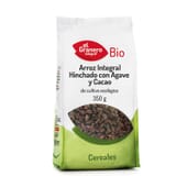 Brauner Reis gequollen mit Agave und Kakao Bio 350g von El Granero Integral