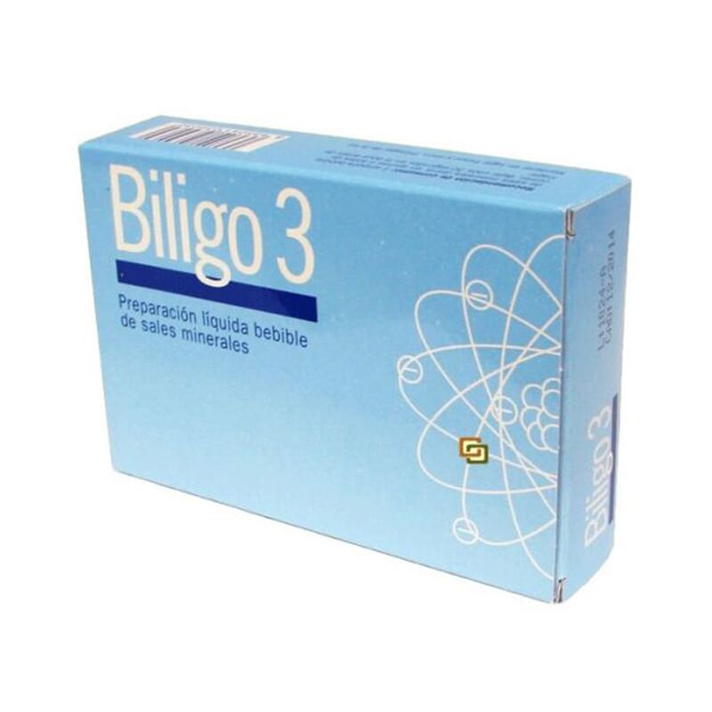 Biligo 3 Zinc 20 Ampollas
