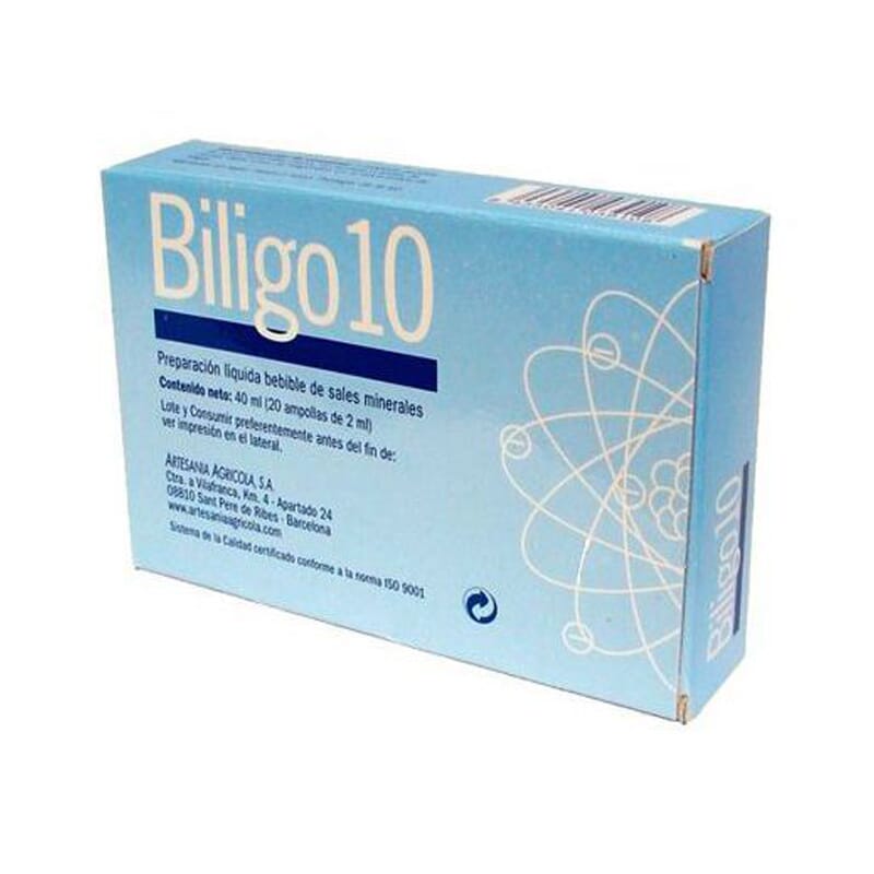 Biligo 10 Yodo 20 Ampollas