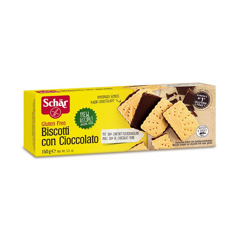 Galletas Biscotti Con Chocolate Sin Gluten 150g