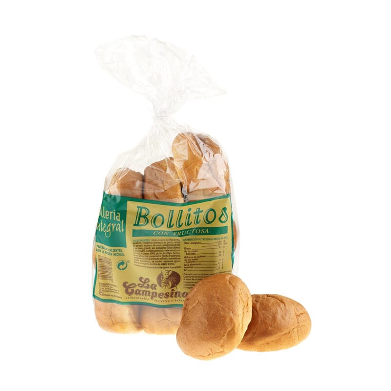 Petits Pains Intégraux Avec Fructose 250g