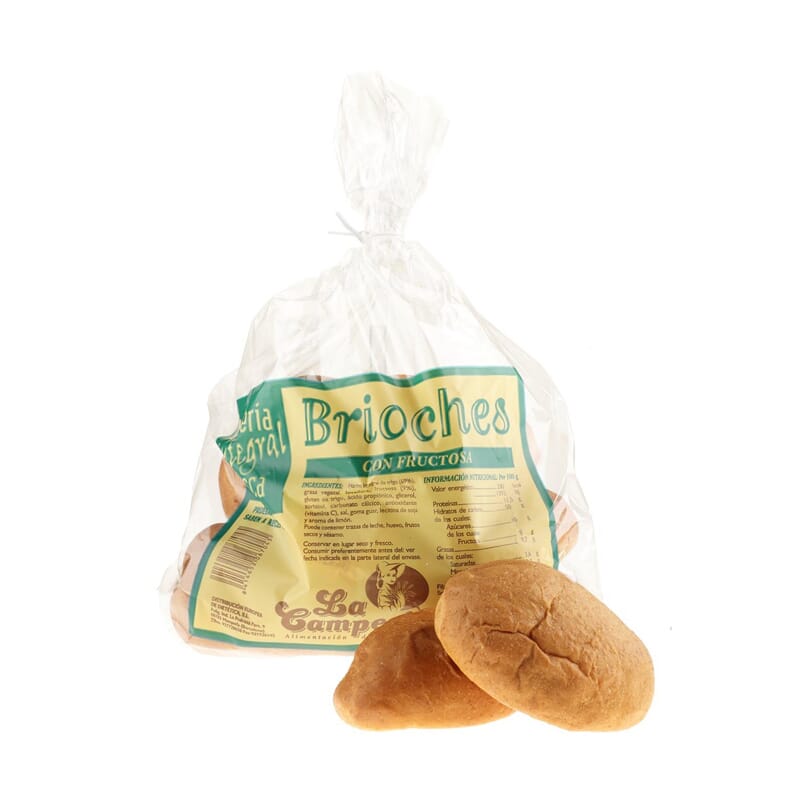 Brioches Complètes Sans Sucre 250g