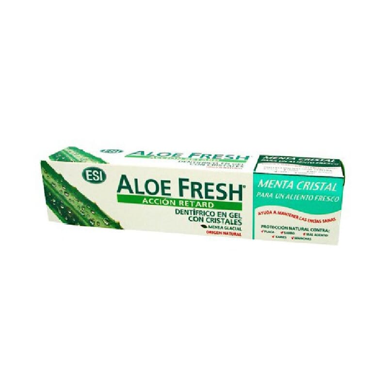 Aloe Fresh Acción Retard Dentífrico En Gel Con Cristales 100 ml de TrepatDiet