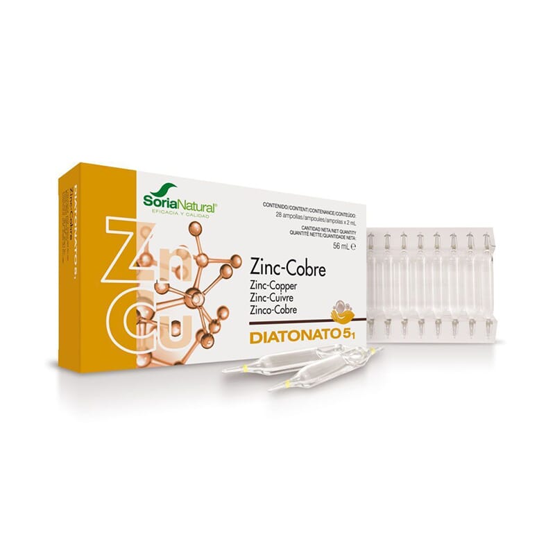 Diatonato 5/1 Zinc-Cobre 28 Ampollas