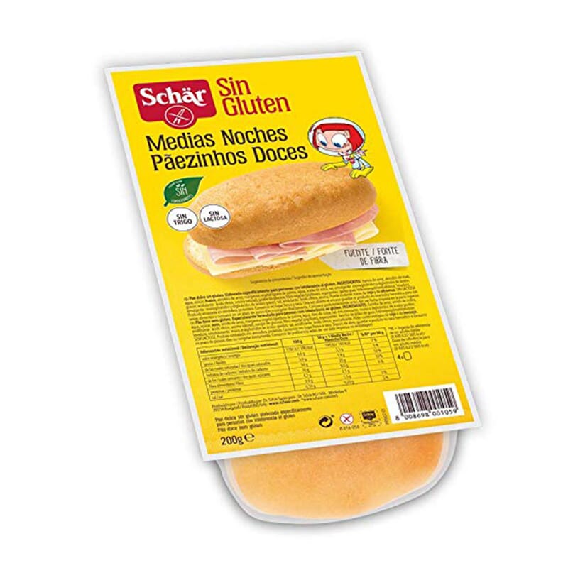 Demi-Nuits Pain Sucré Sans Gluten 