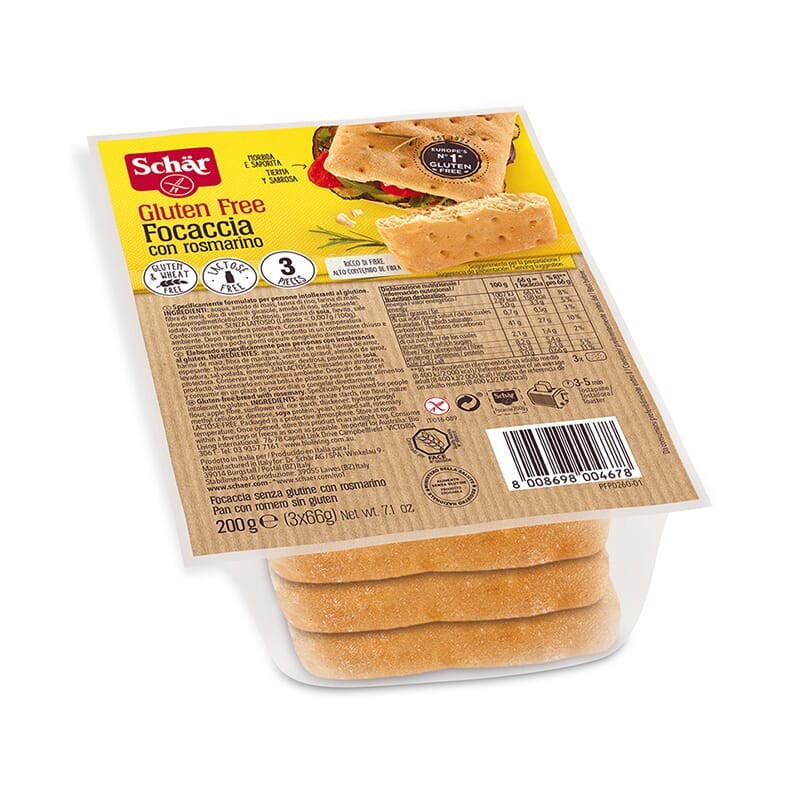 Focaccia Con Romero 200g