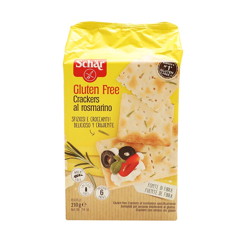 Crackers Al Rosmarino Sans Gluten 210g