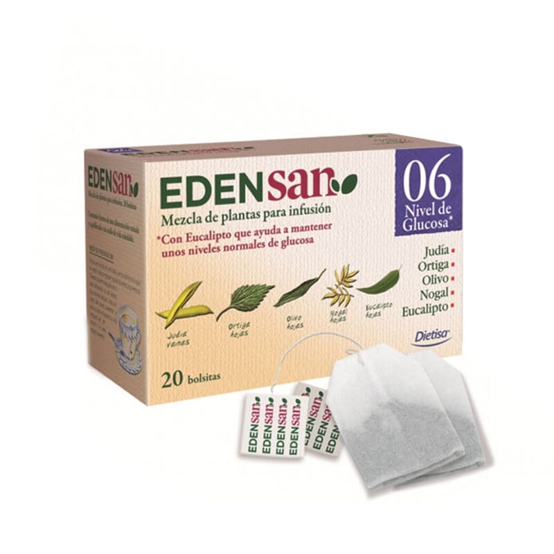 Edensan 06 Níveis De Glicose 20 Infusões