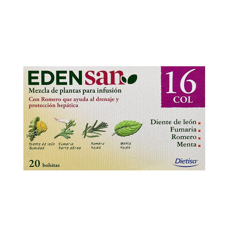Edensan 16 Col 20 Infusões