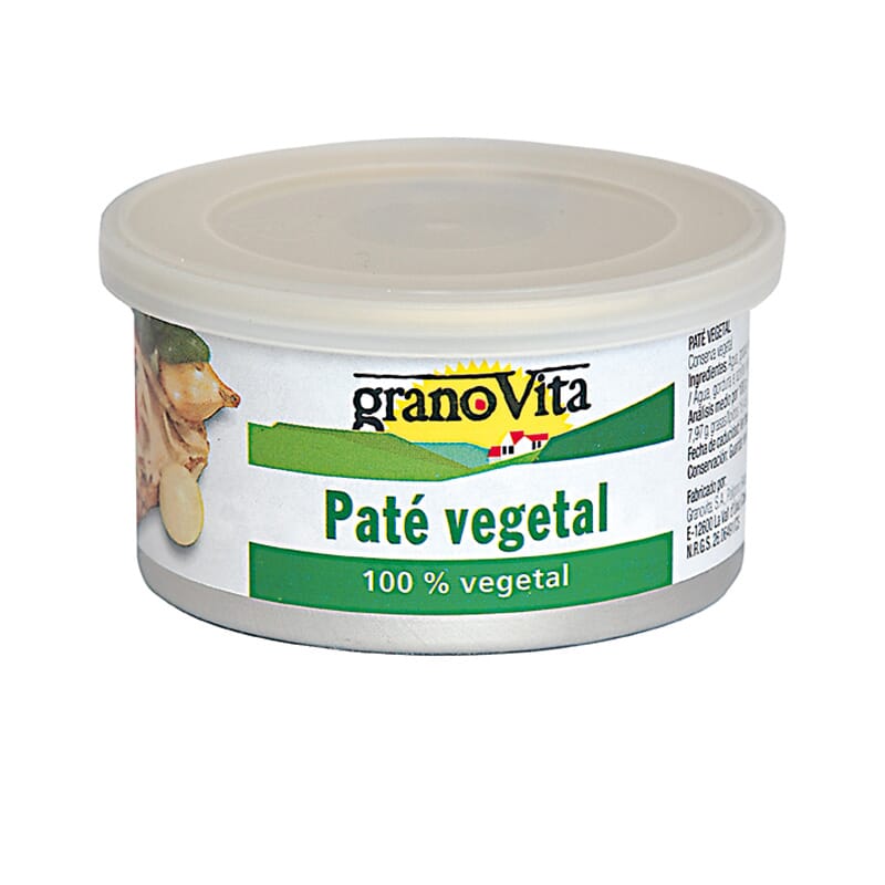 Paté Vegetal Lata Sin Gluten Vegan 125g