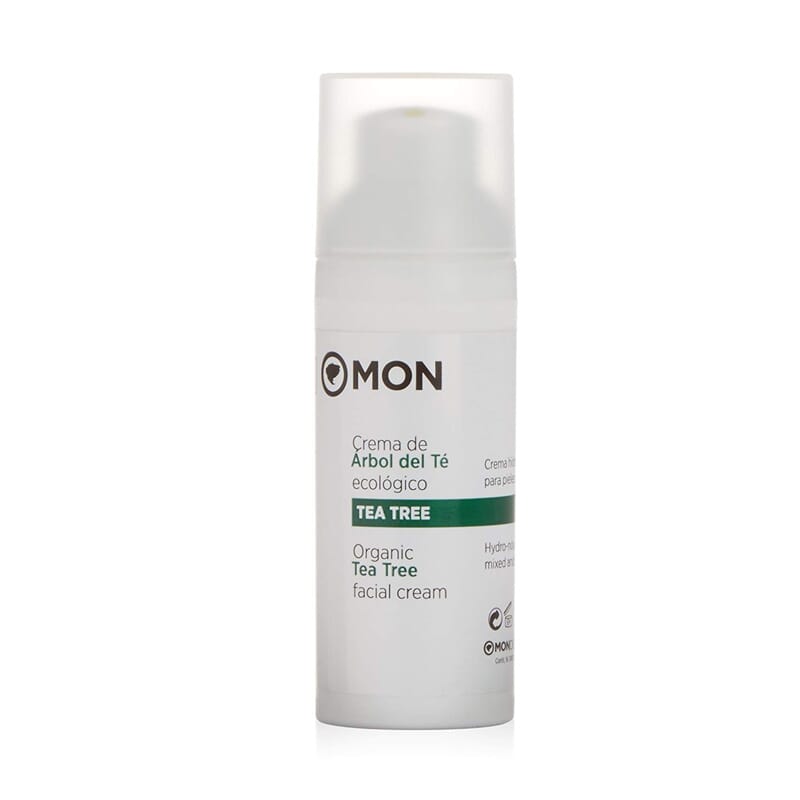 Crema Facial Hidratante Árbol De Té y Ácido Hialurónico 50 ml