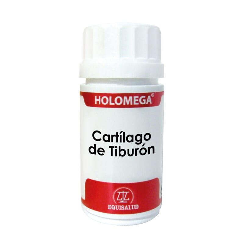 Holomega Cartílago De Tiburón 50 Caps